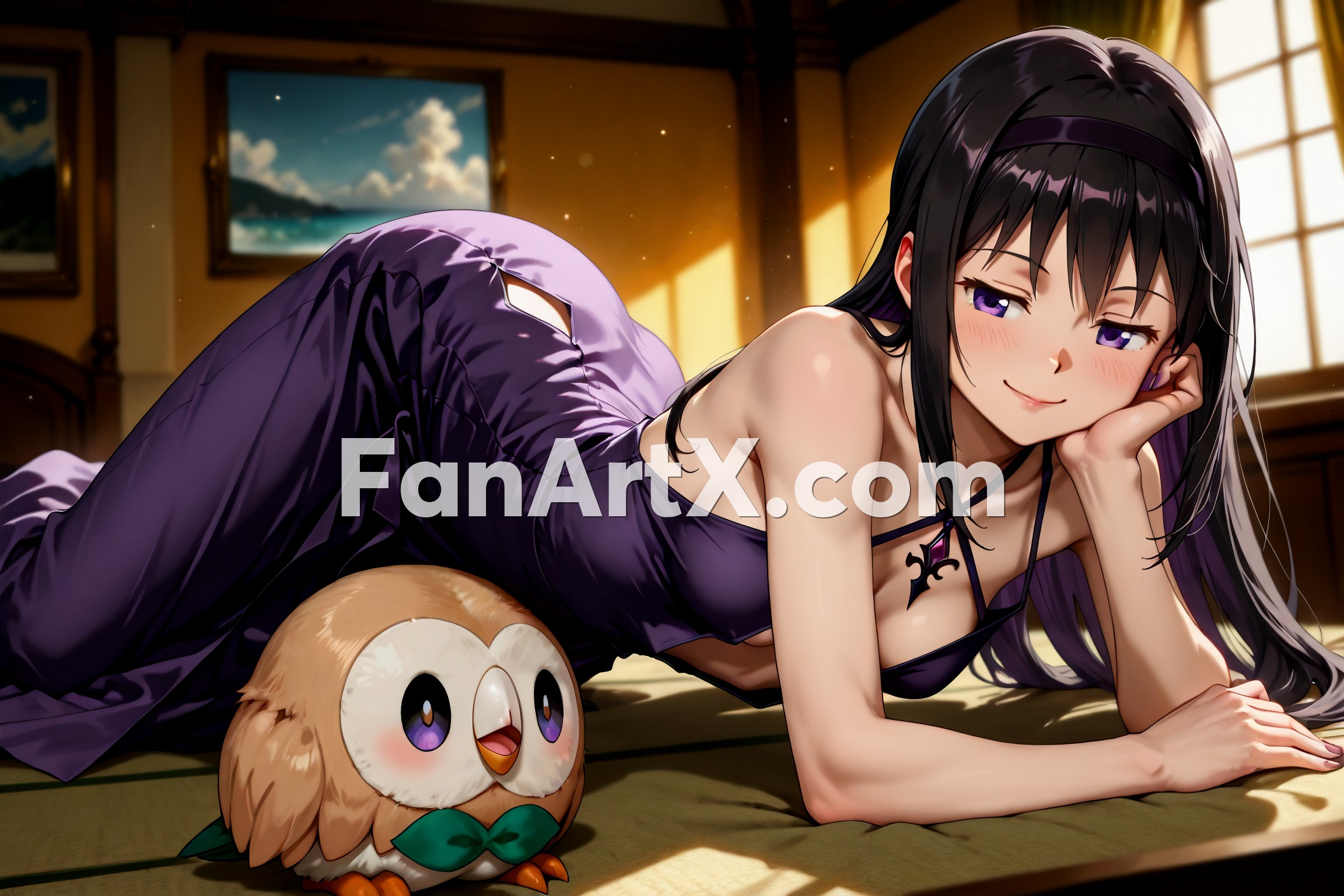 Akemi Homura Puella Magi Madoka Magica Fanart 2694606